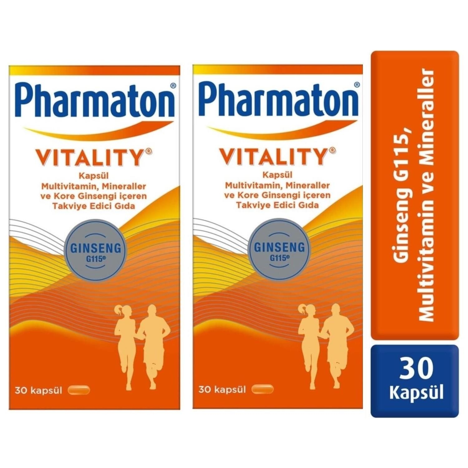 Pharmaton Vitality 30 капсул 2 шт.