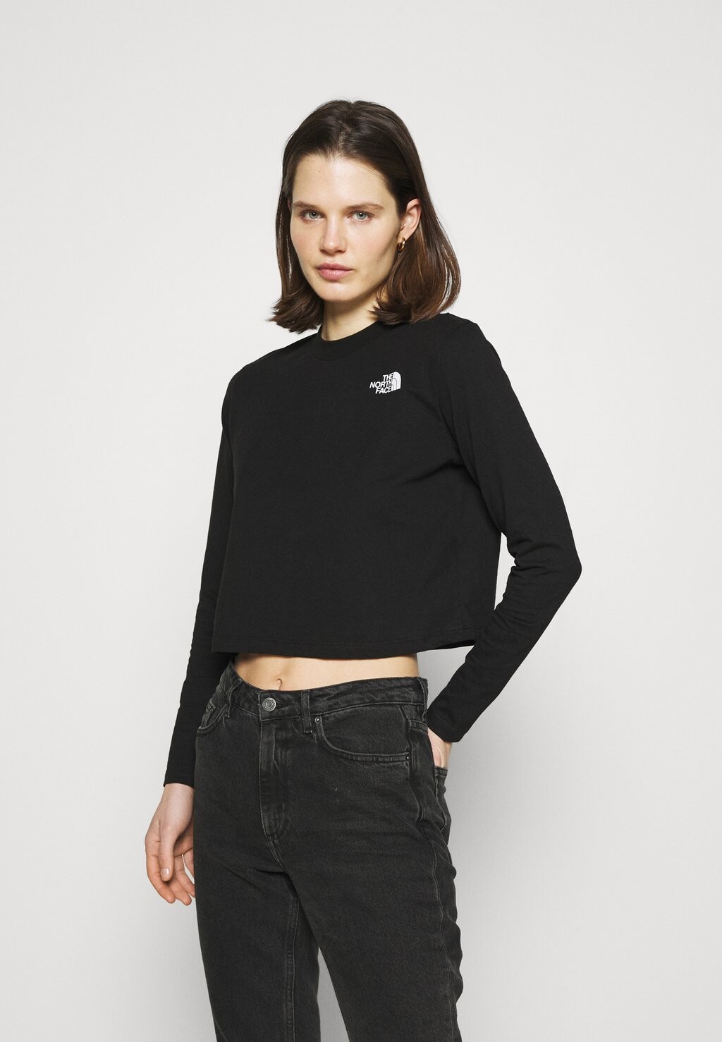

Топ с длинными рукавами The North Face, черный