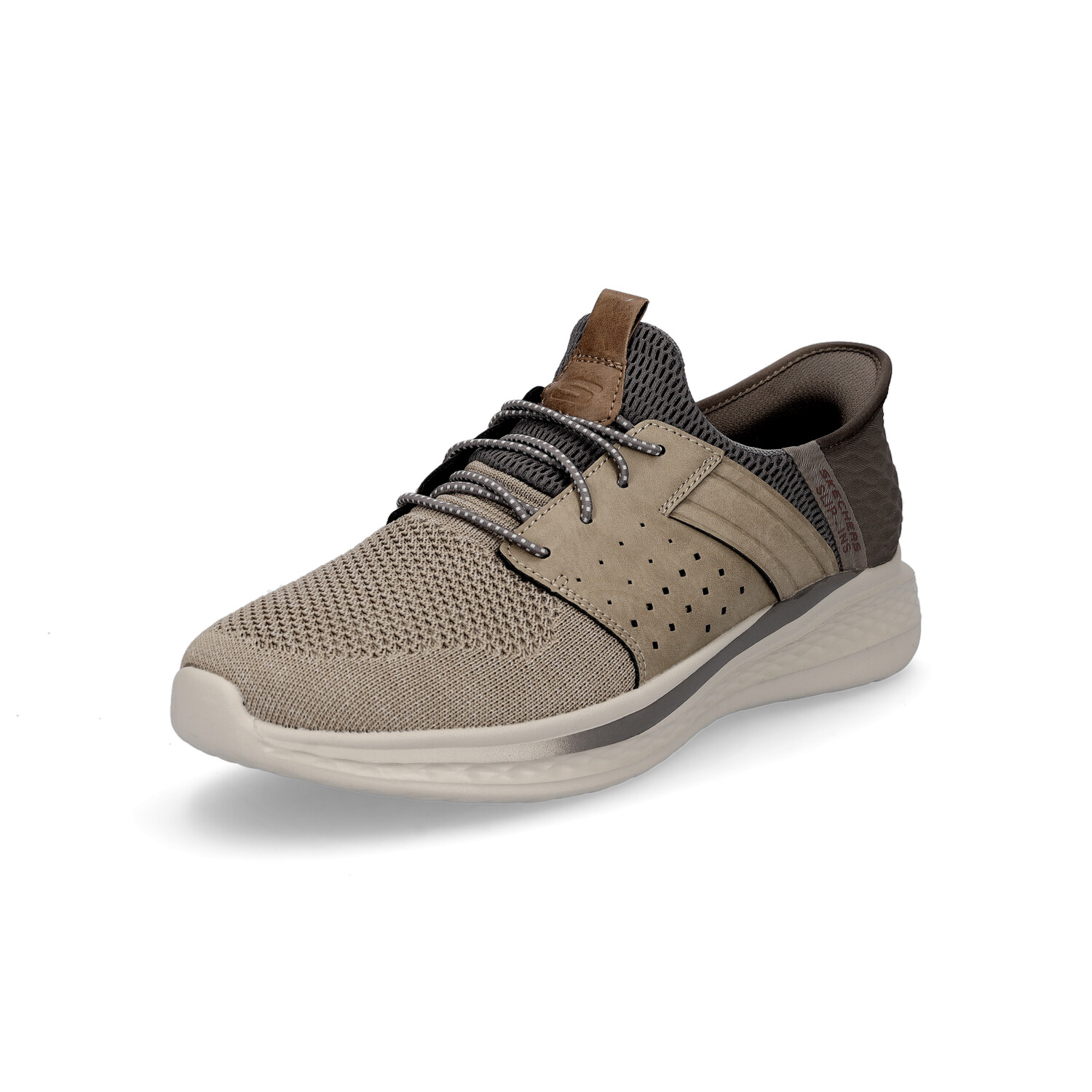 

Низкие кроссовки Skechers Slip in Slade Ocon, серо коричневый