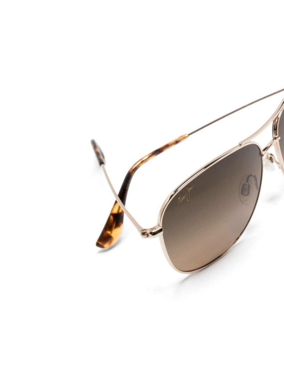 

Maui Jim солнцезащитные очки-пилоты Cliff House, коричневый