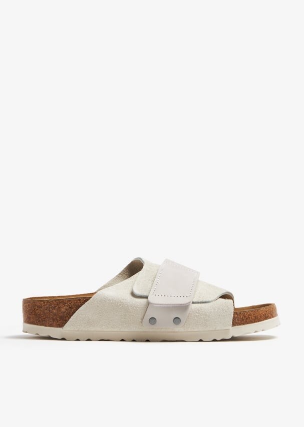 цена Сандалии Birkenstock Kyoto, бежевый