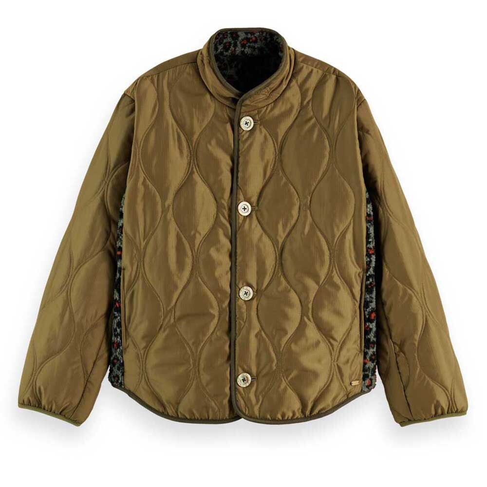 

Куртка Scotch & Soda Teddy, зеленый