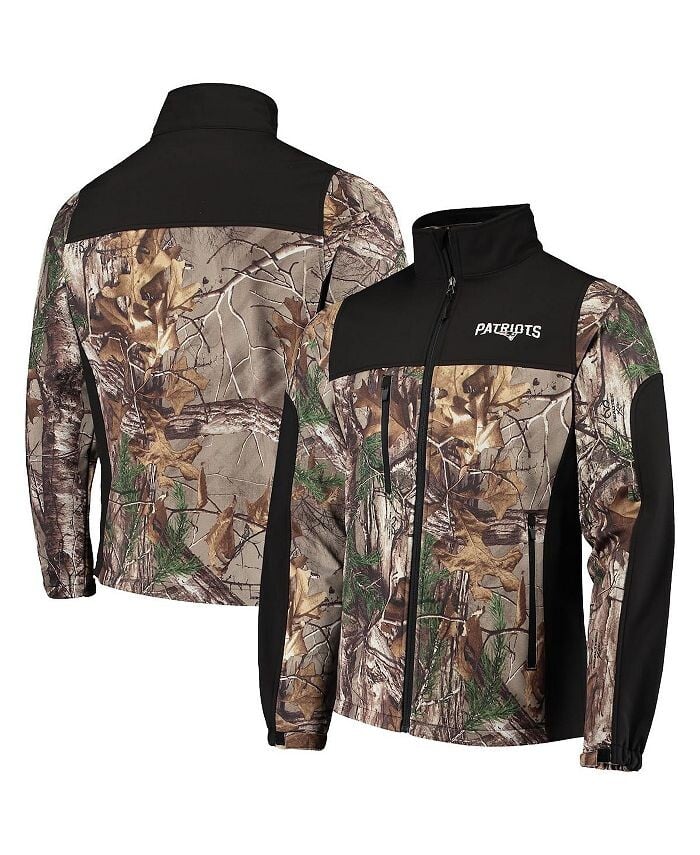 

Мужская куртка Realtree Camo и черная New England Patriots Circle Hunter Softshell с молнией во всю длину Dunbrooke, зеленый