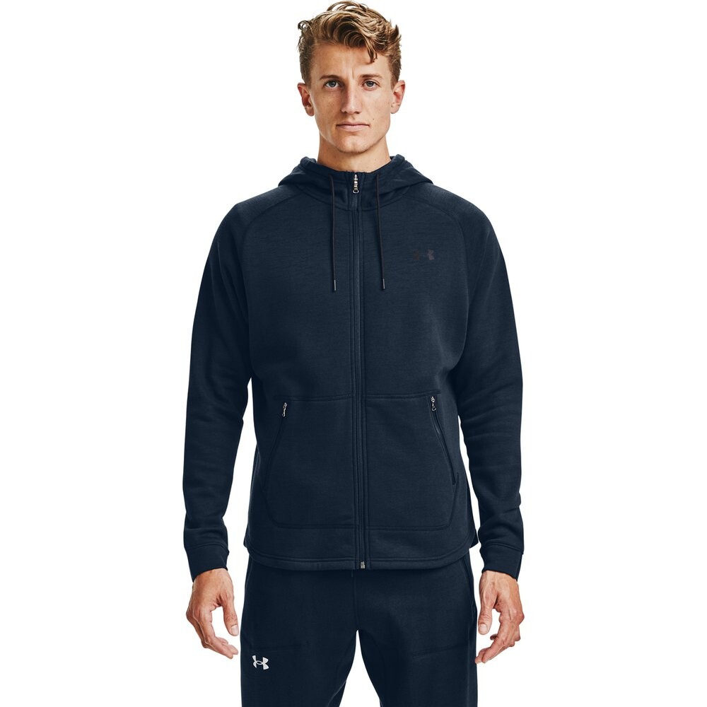

Толстовка Under Armour Charged Cotton Fleece Full Zip, синий