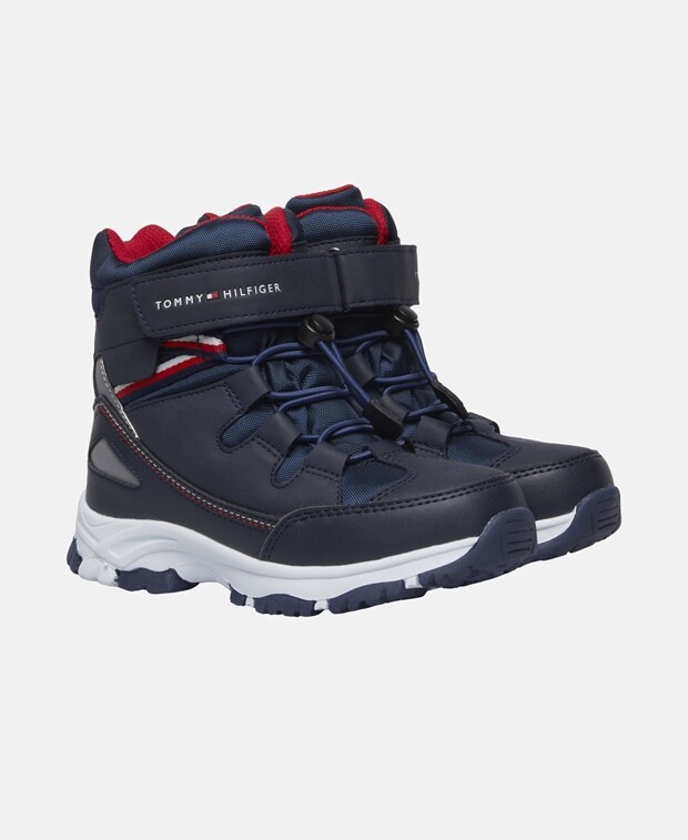 

Ботинки на шнуровке Tommy Hilfiger, темно-синий