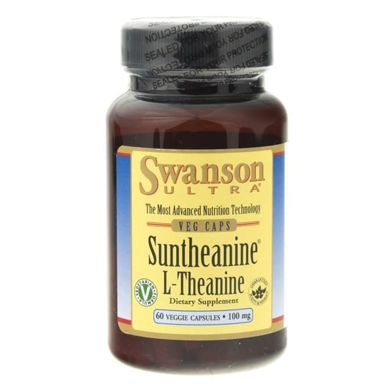 Биологически активная добавка Suntheanine L-Theanine Swanson, 100 мг, 60 капсул