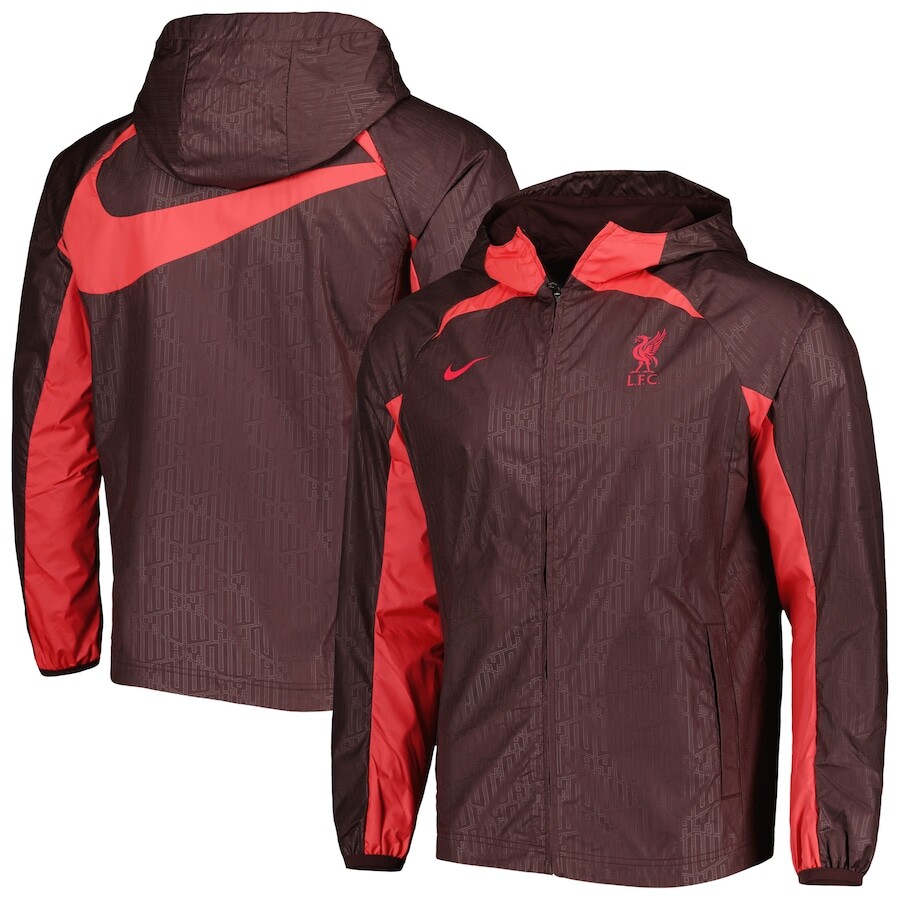 Куртка Nike Liverpool, бордовый