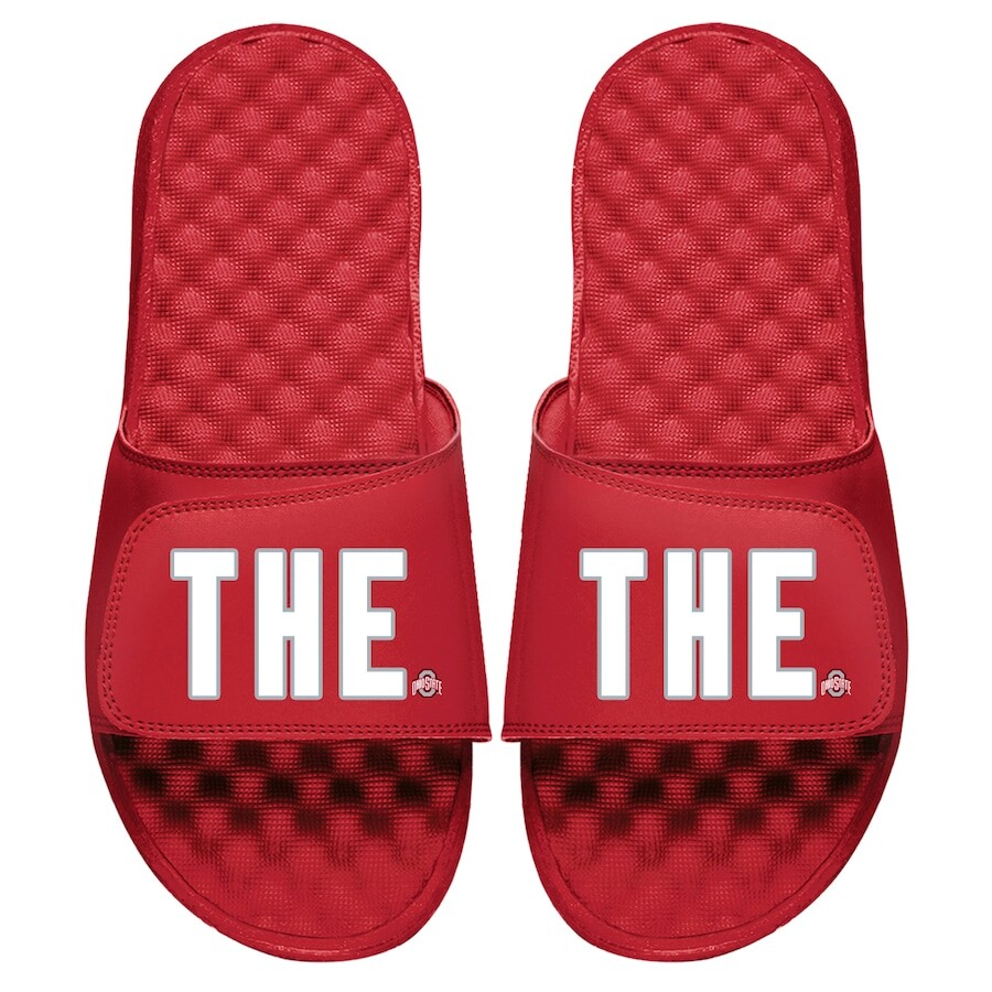 

Шлепанцы ISlide Ohio State Buckeyes, красный