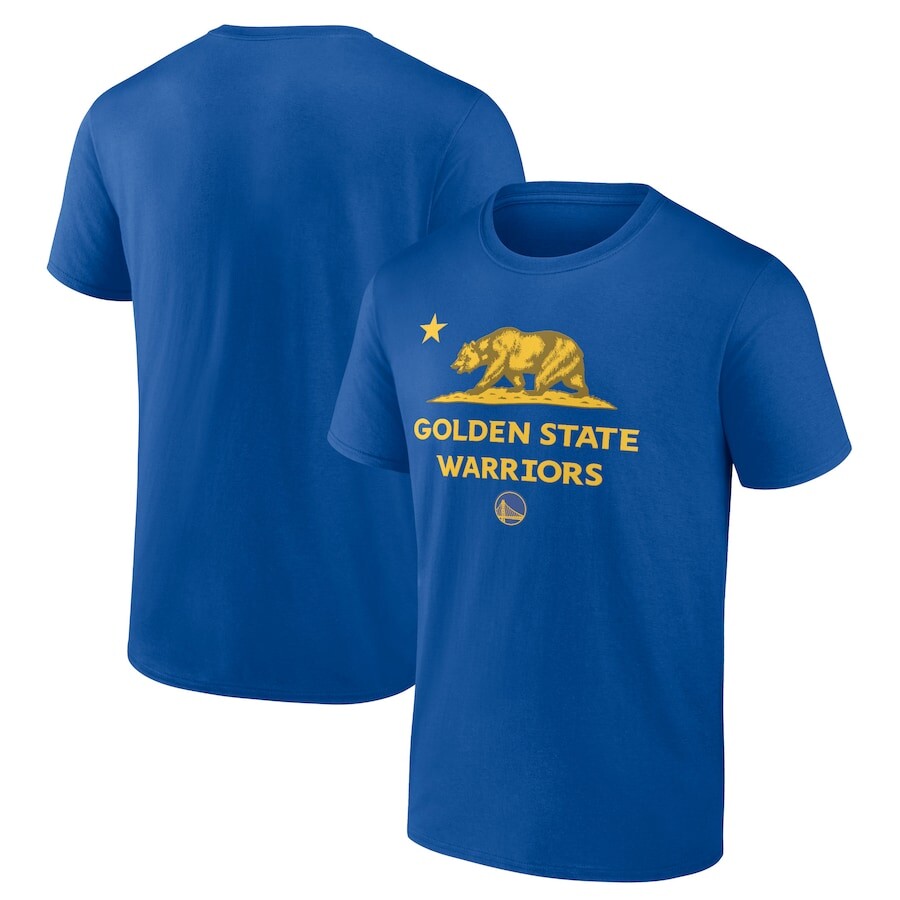 

Футболка с коротким рукавом Fanatics Branded Golden State Warriors, роял