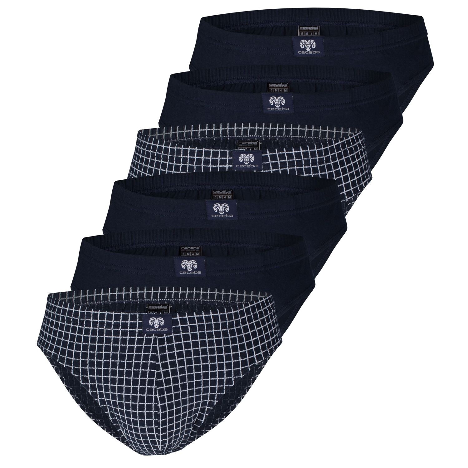 

Трусы CECEBA s 6er Pack, цвет Navy/Kariert