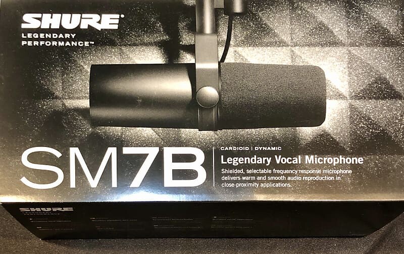 

Динамический микрофон Shure SM7B Cardioid Dynamic Microphone