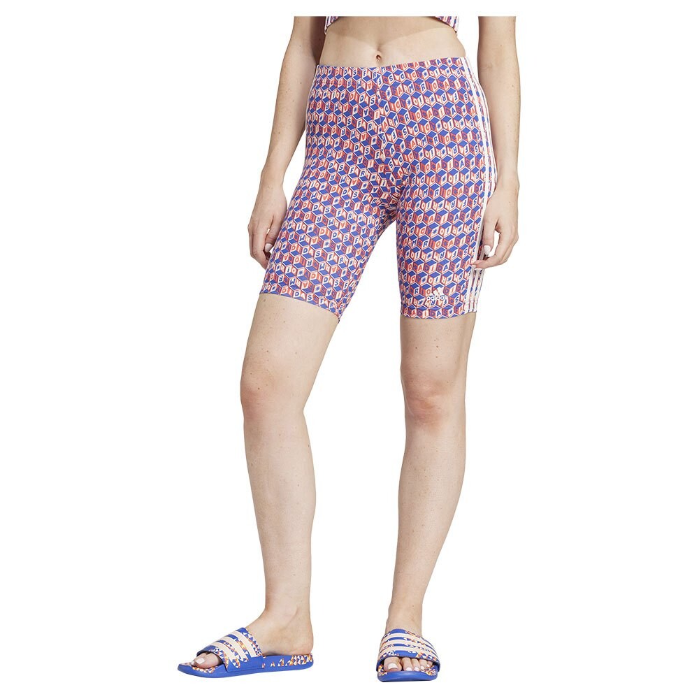 

Леггинсы adidas Farm Bike Short, фиолетовый