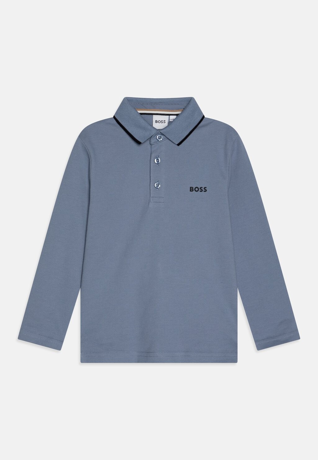 

Топ с длинными рукавами BOSS Kidswear, серый