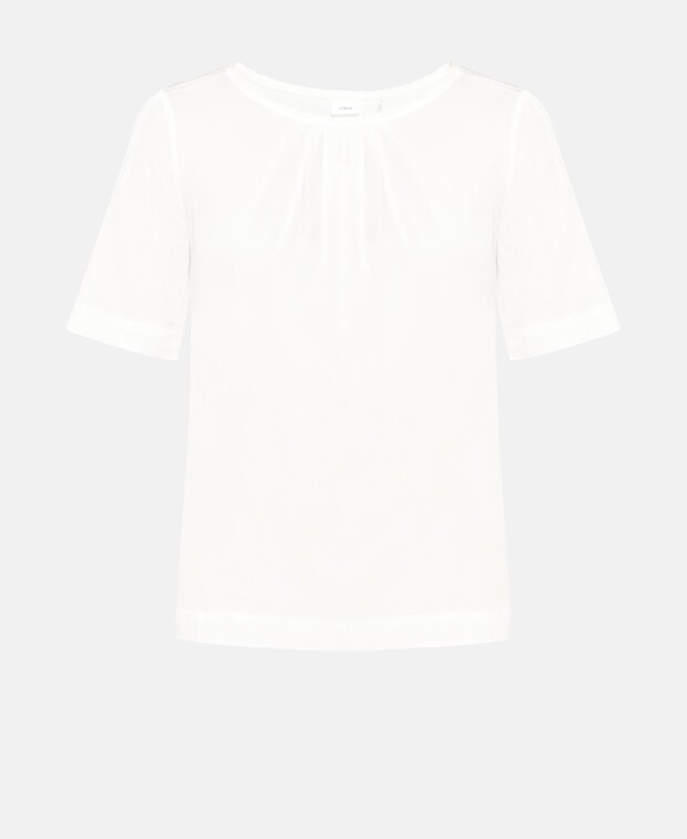 

Рубашка блузка S.Oliver Black Label, белый