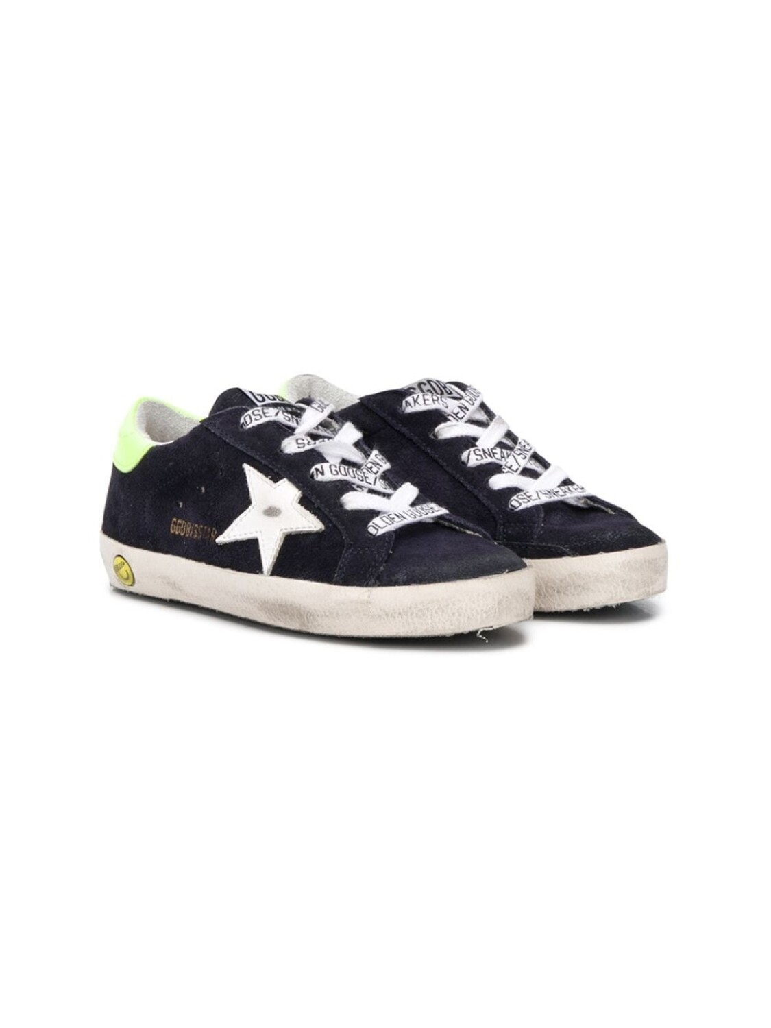 

Golden Goose Kids кеды Superstar, синий