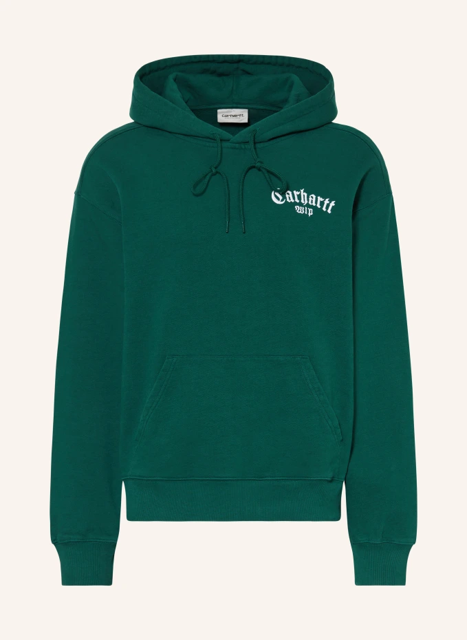 

Толстовка с капюшоном Carhartt Wip, зеленый