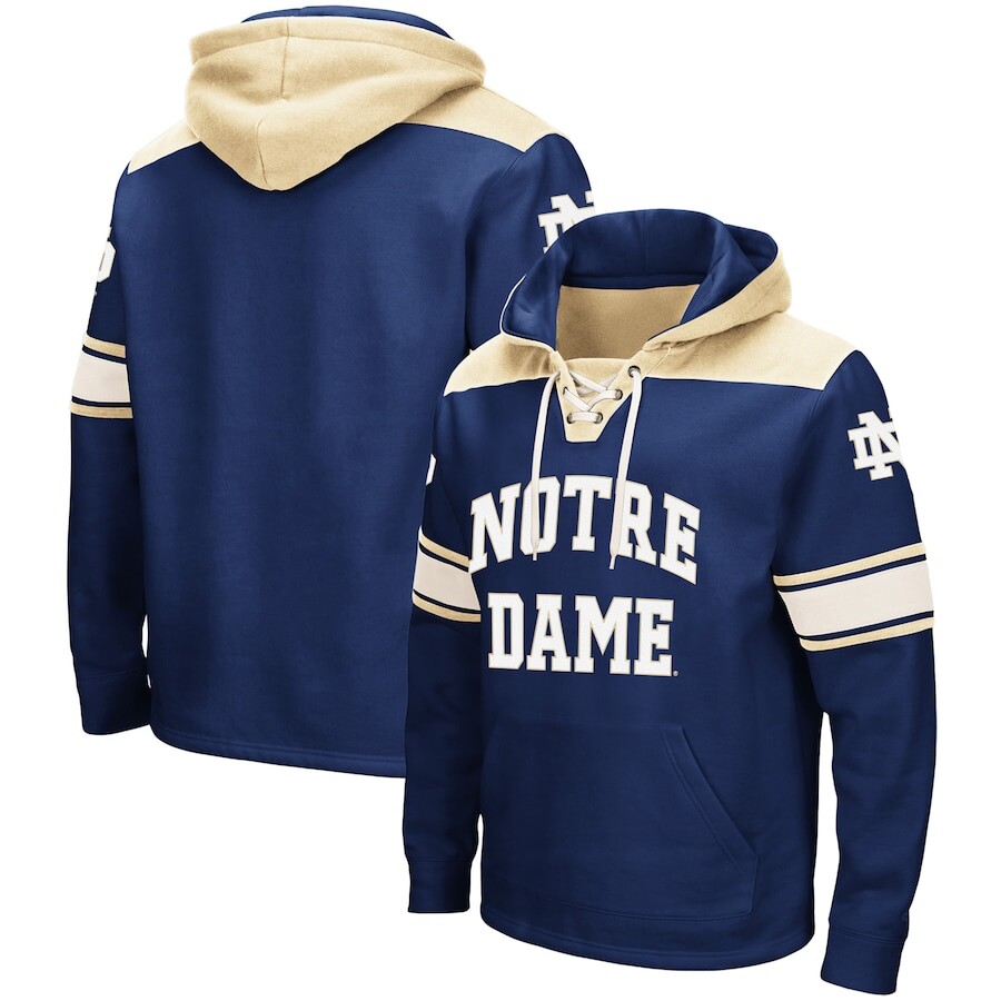 

Пуловер с капюшоном Colosseum Notre Dame Fighting Irish, нави