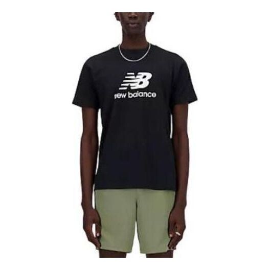 

Футболка спортивная необходимые Футболка с логотипом New Balance, черный