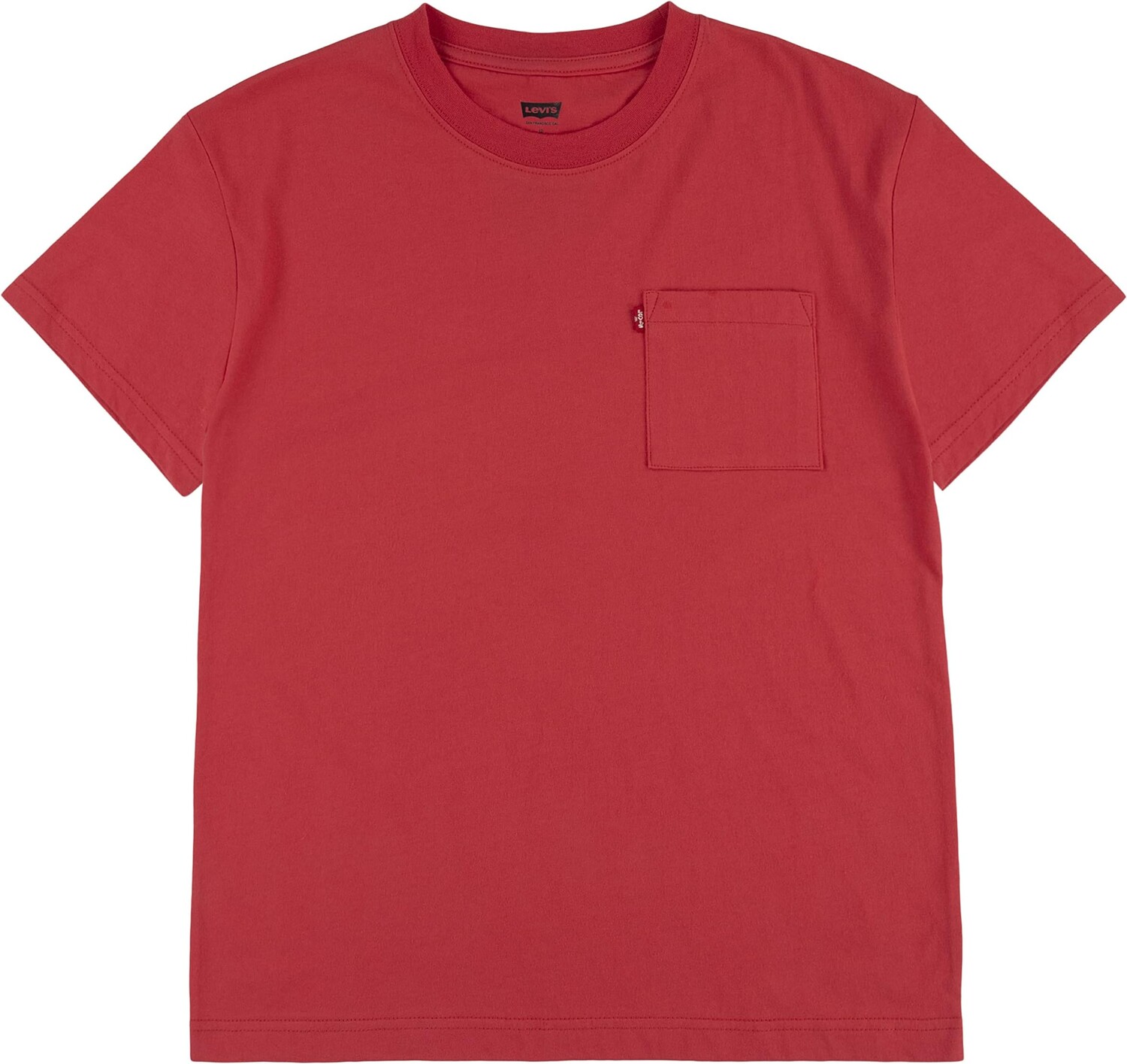 

Футболка Levi'S One-Pocket T-Shirt, красный