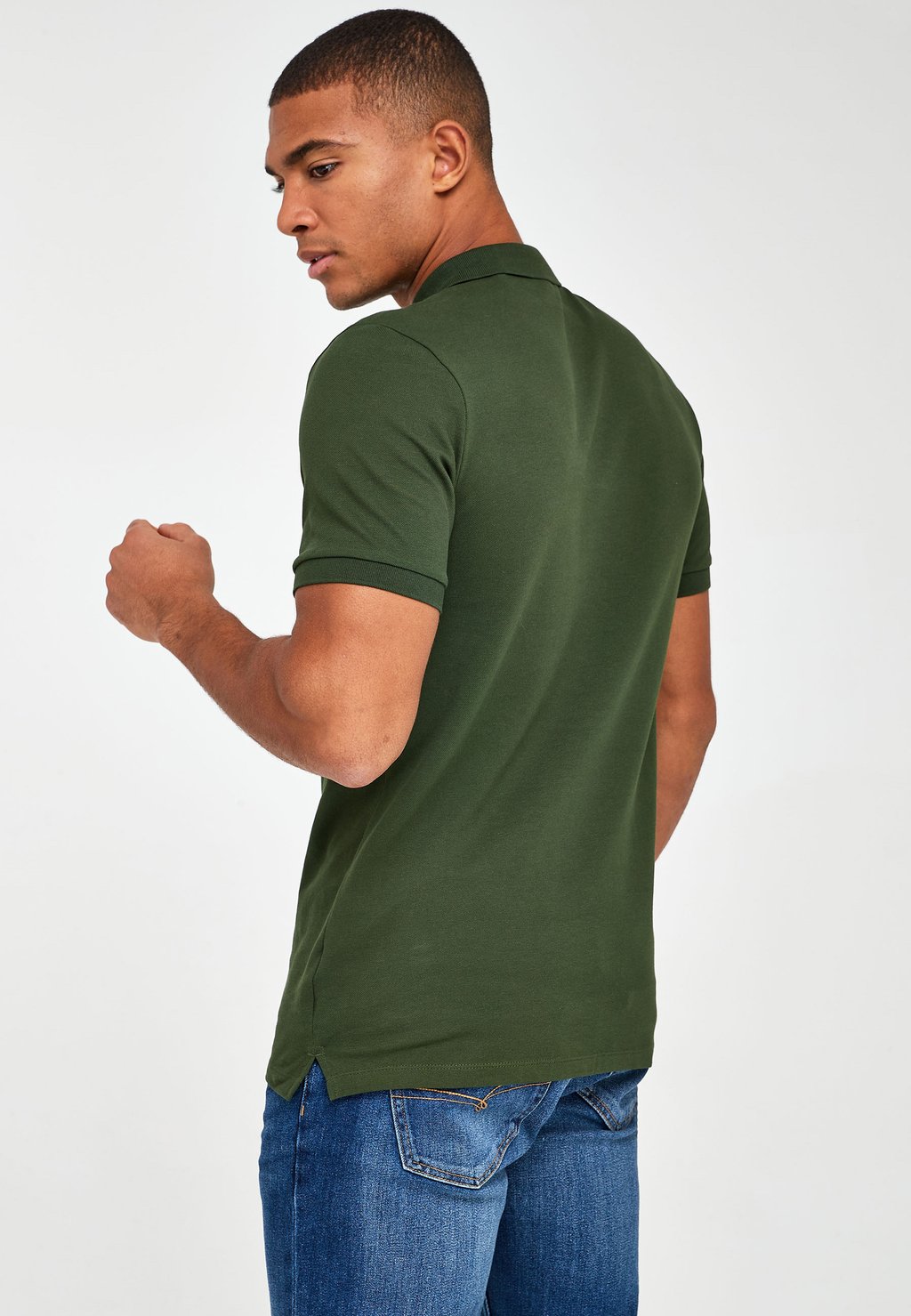 Рубашка-поло Next, темно-зеленая