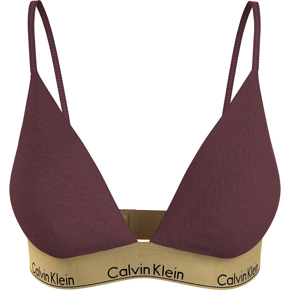 цена Бюстгальтер Calvin Klein Unlined Triangle Bra, фиолетовый