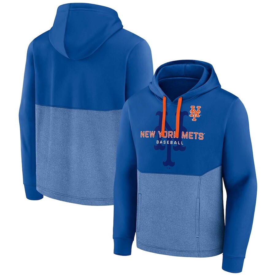 

Пуловер с капюшоном Fanatics Branded New York Mets, роял