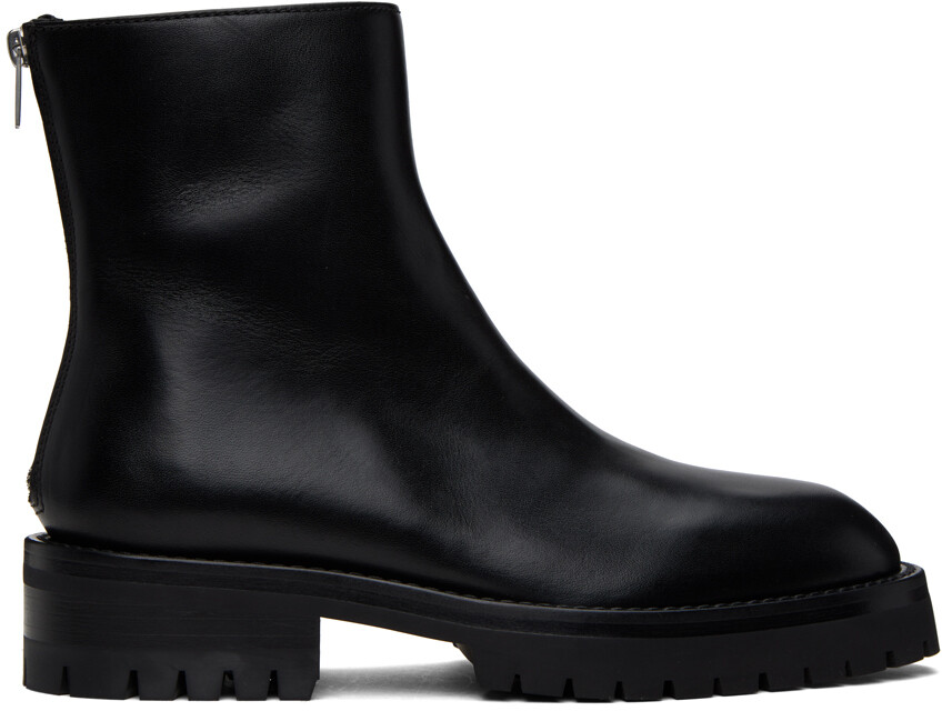 

Черные классические ботинки челси Ann Demeulemeester, Черный