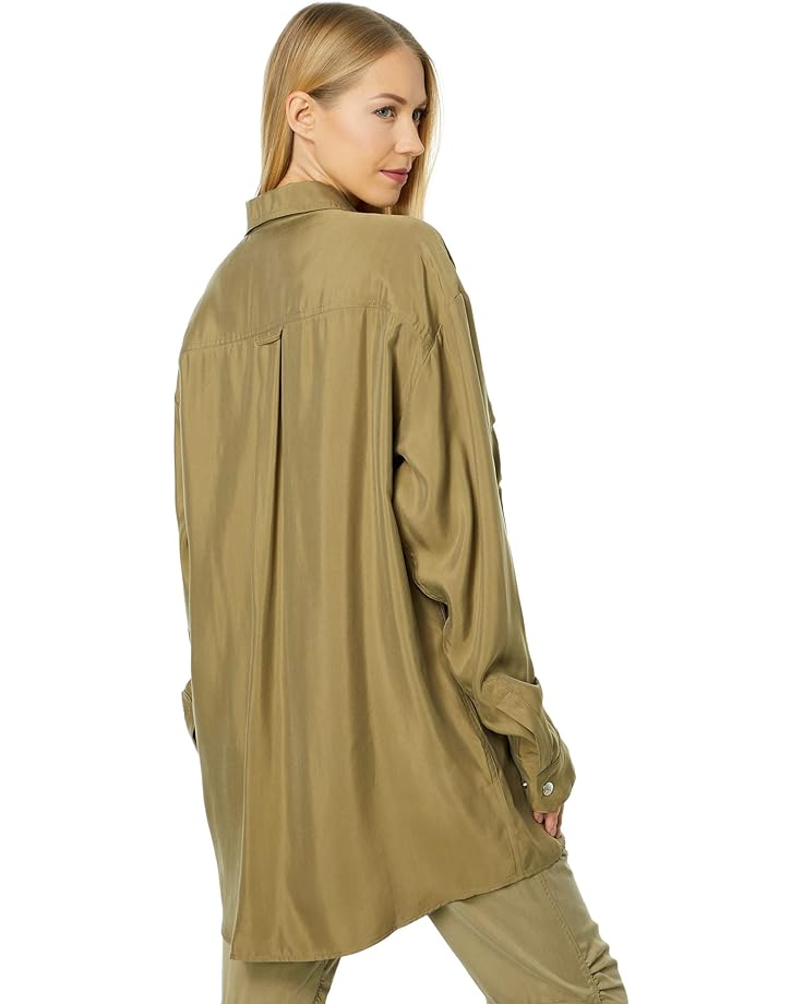 Рубашка Faith Connexion Military Pocket Shirt, цвет Light Khaki