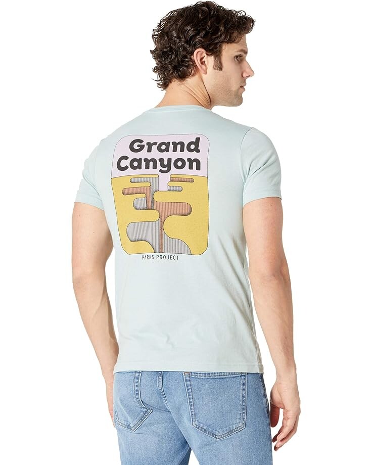 

Футболка Parks Project Grand Canyon Puzzle Tee, синий