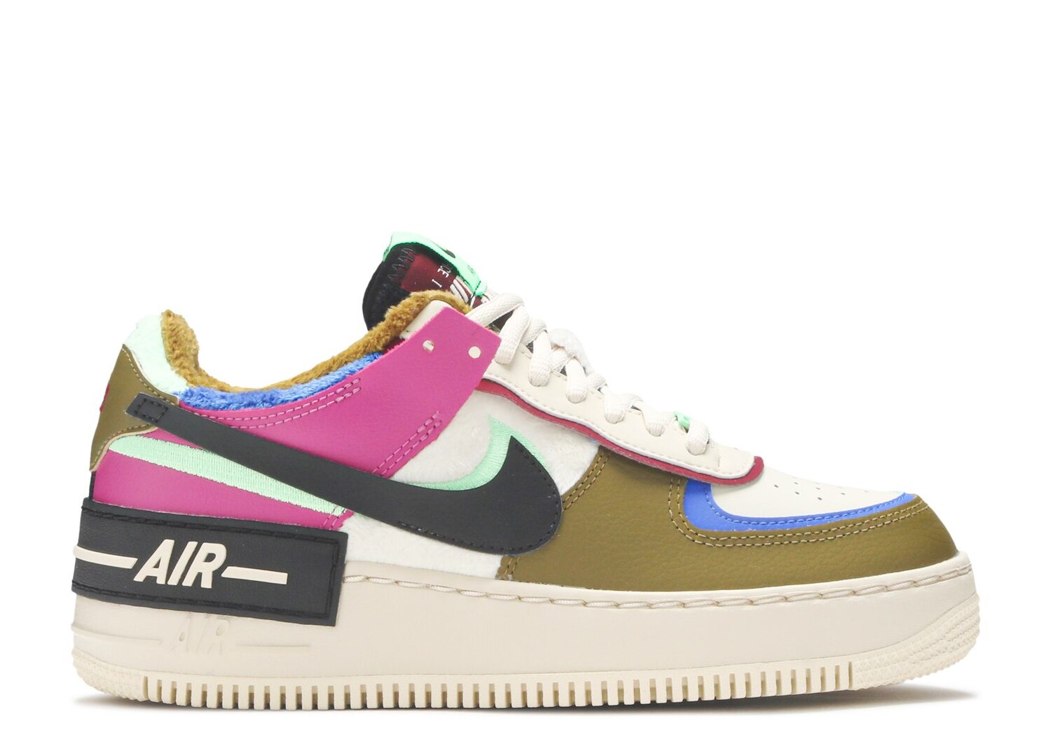 Кроссовки Nike Wmns Air Force 1 Shadow Se 'Cactus Flower', зеленый