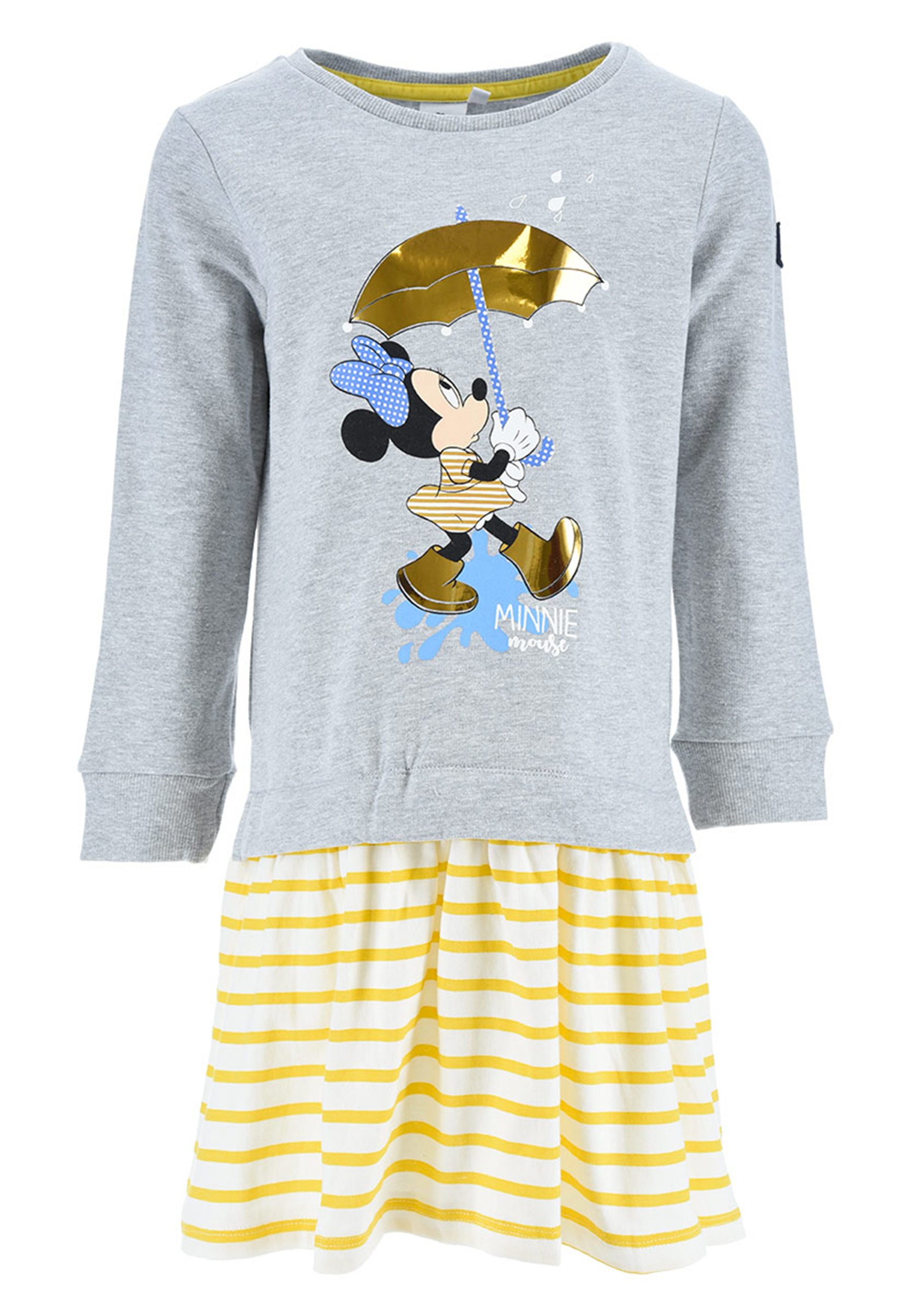 Платье Disney Minnie Mouse Kinder langarm, серый