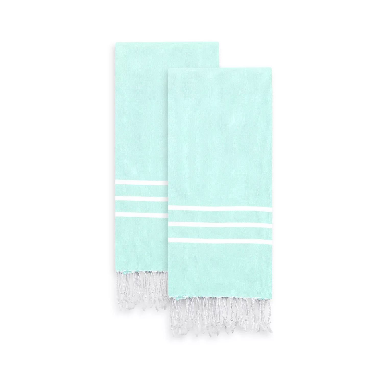 Linum Home Textiles, 2 упаковки цветных полотенец для рук Alara Pestemal