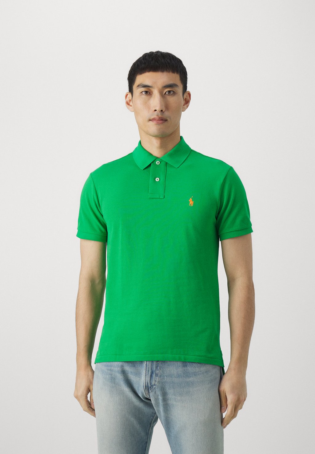 Поло Short Sleeve Polo Ralph Lauren, цвет preppy green