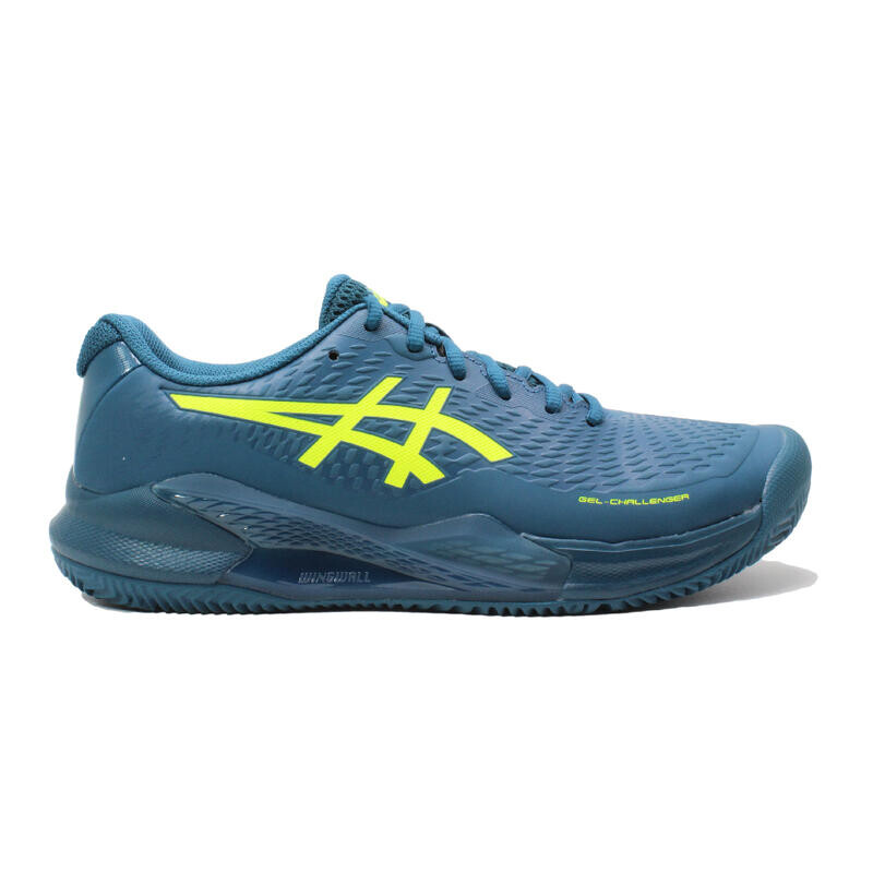 

Мужские кроссовки для тенниса и падель — ASICS Gel-Challenger 14 CLAY — бирюзовый/желтый