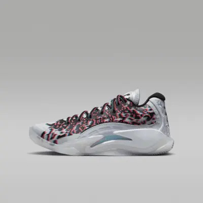 

Кроссовки Nike Zion 3 NRG, цвет Football Grey/Flash Crimson/Chlorine Blue/Black