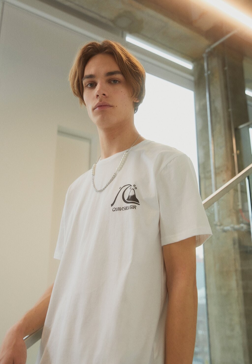 

Футболка с принтом THEORIGINAL KVJ0 Quiksilver, белый