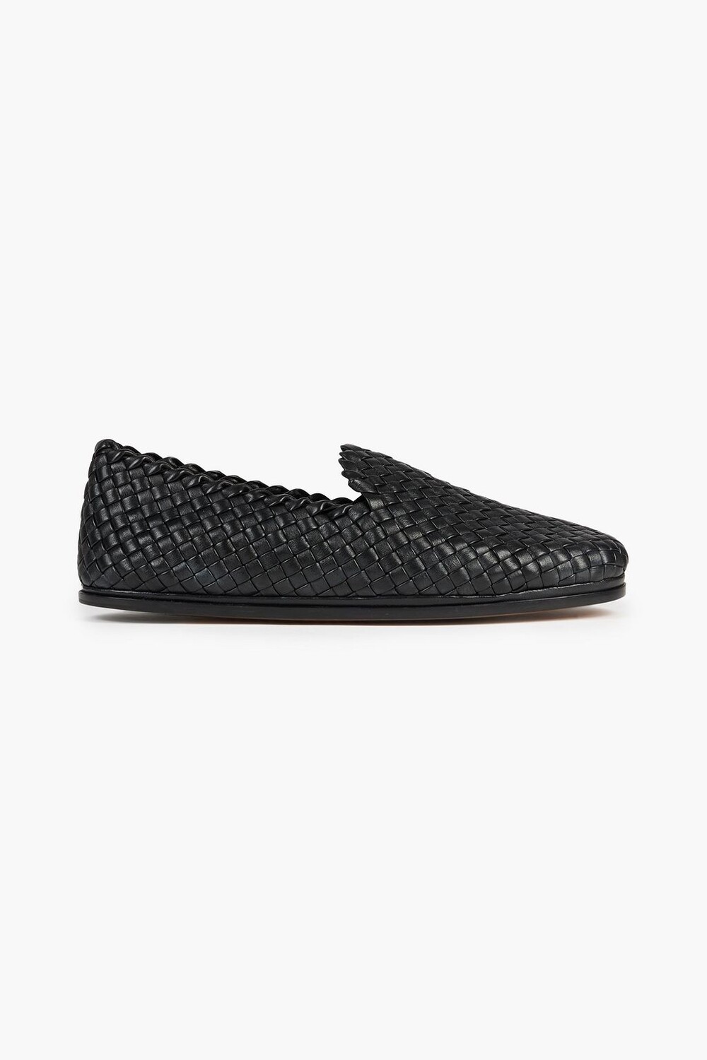 

Кожаные лоферы Intrecciato BOTTEGA VENETA, черный