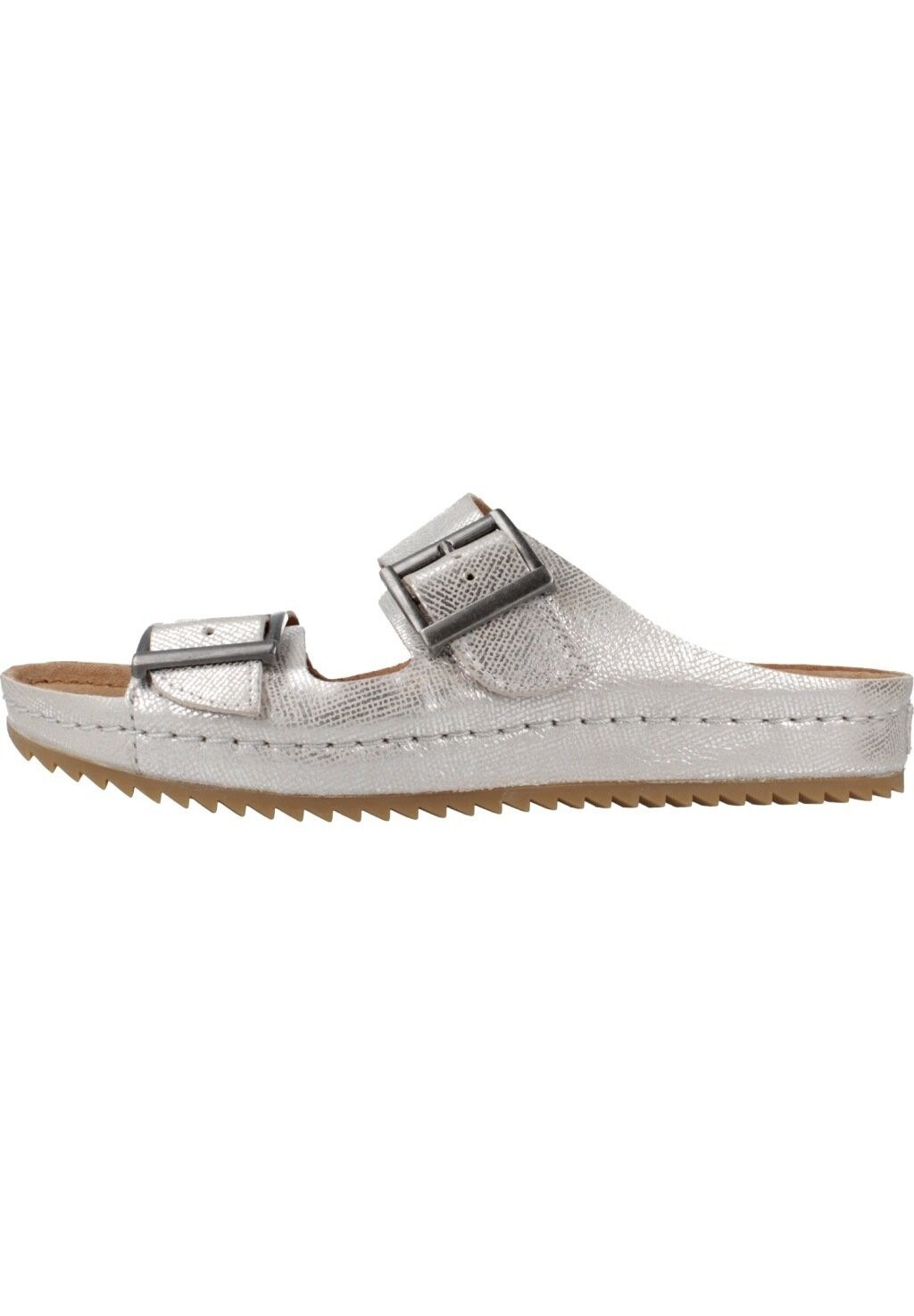 

Сандалии на плоской подошве BROOKLEIGH Clarks, серебро