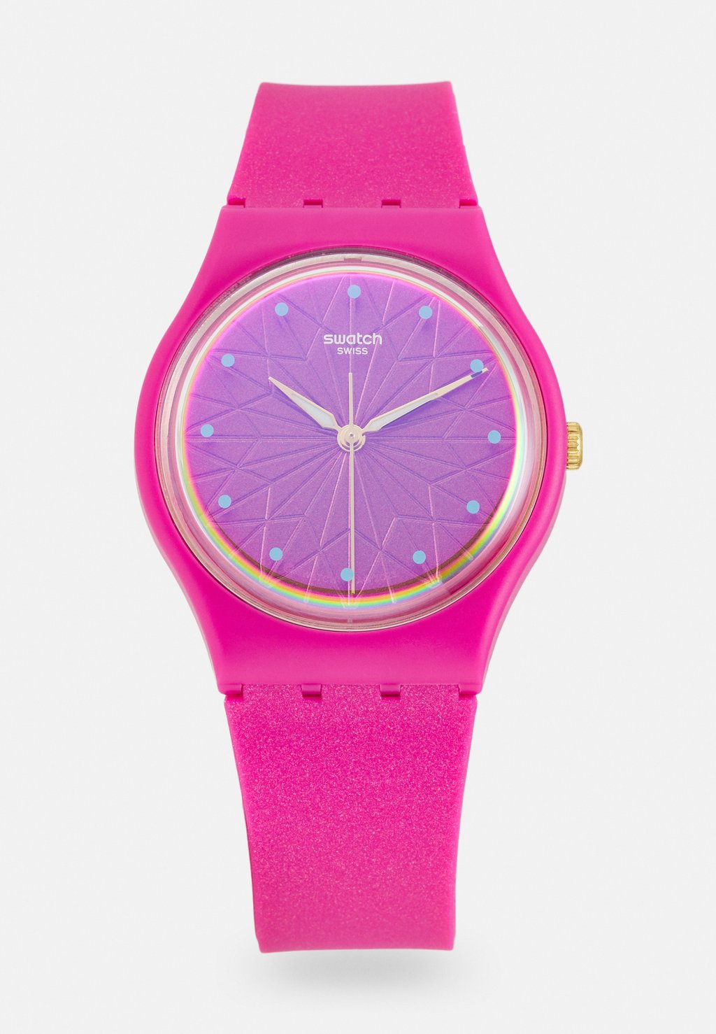 Часы Swatch, цвет pink