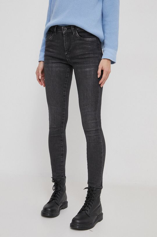 Джинсы Pepe Jeans, серый джинсы скинни pepe jeans размер 29 30 черный
