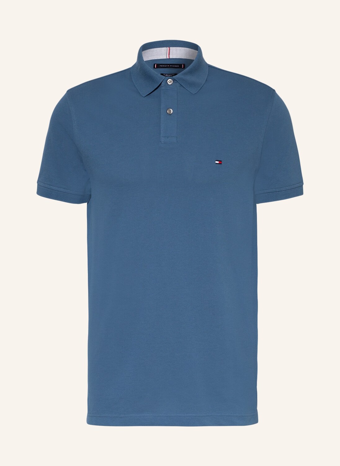 

Рубашка поло TOMMY HILFIGER Piqué Regular Fit, синий
