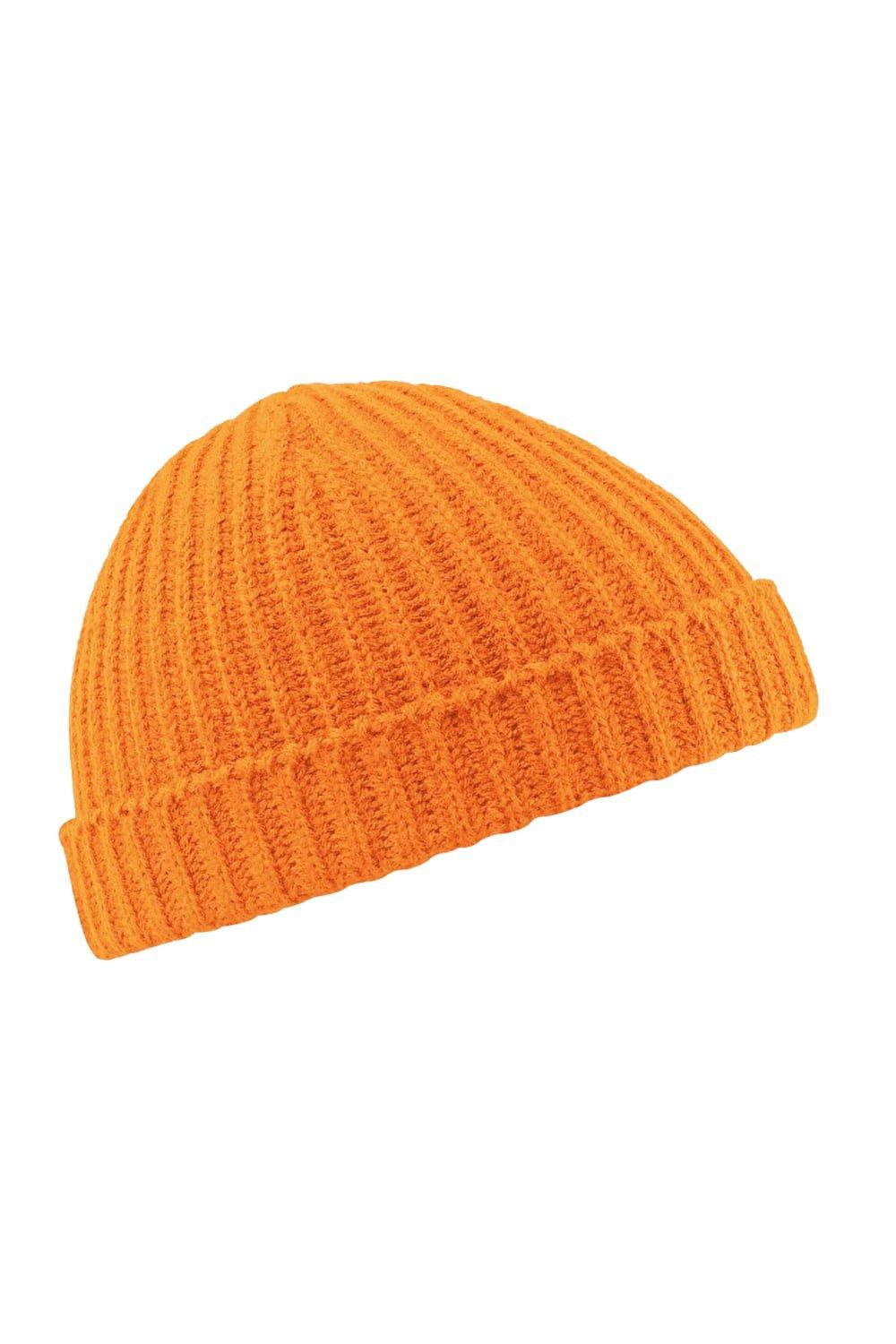 Траулерная шапка Beechfield, оранжевый траулерная шапка beechfield красный