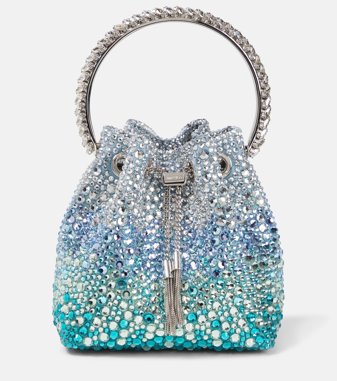 

Bon Bon Маленькая сумка-мешок с декором Jimmy Choo, синий