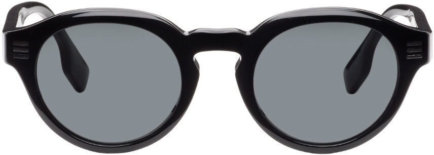 

Солнцезащитные очки в черную полоску Burberry, цвет Black