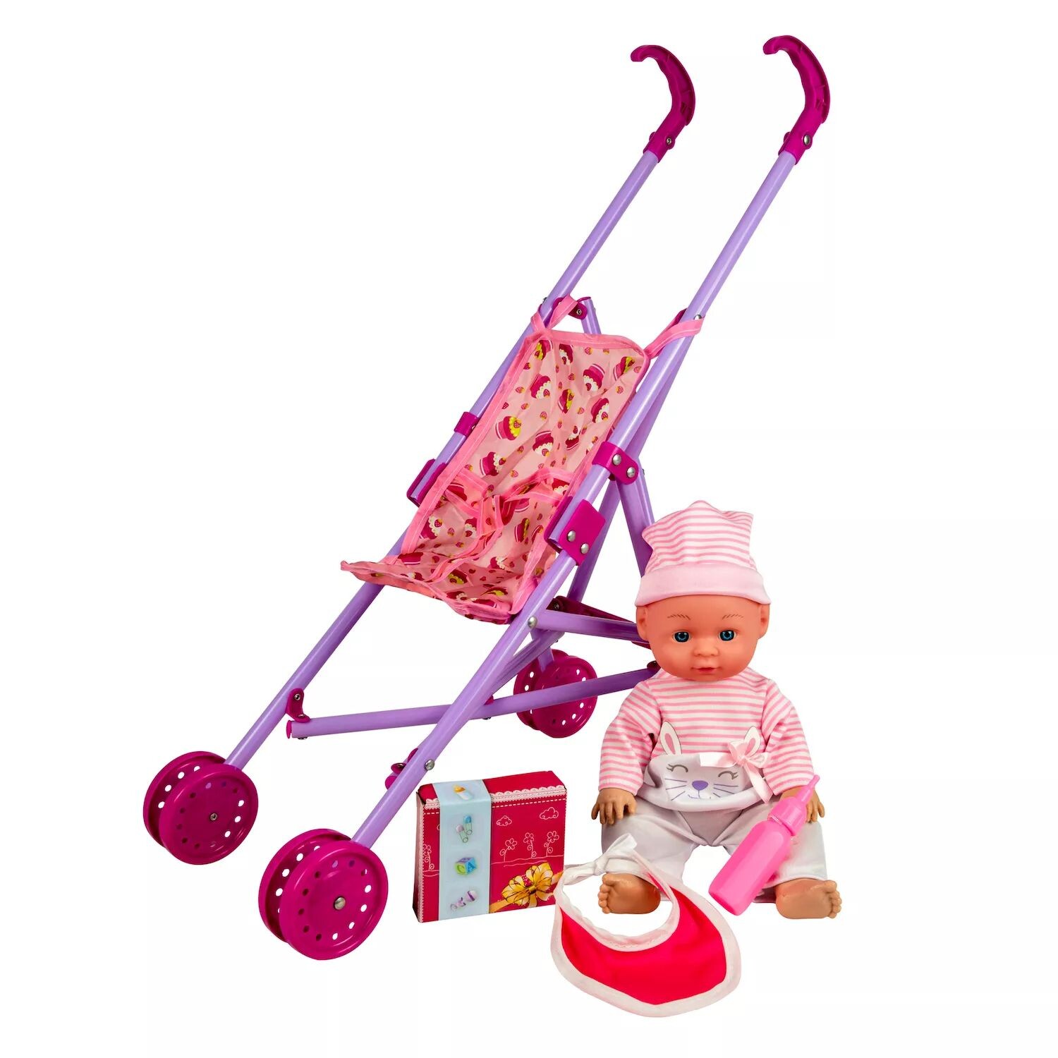 

Кукла Kid Concepts с комплектом коляски Kid Concepts