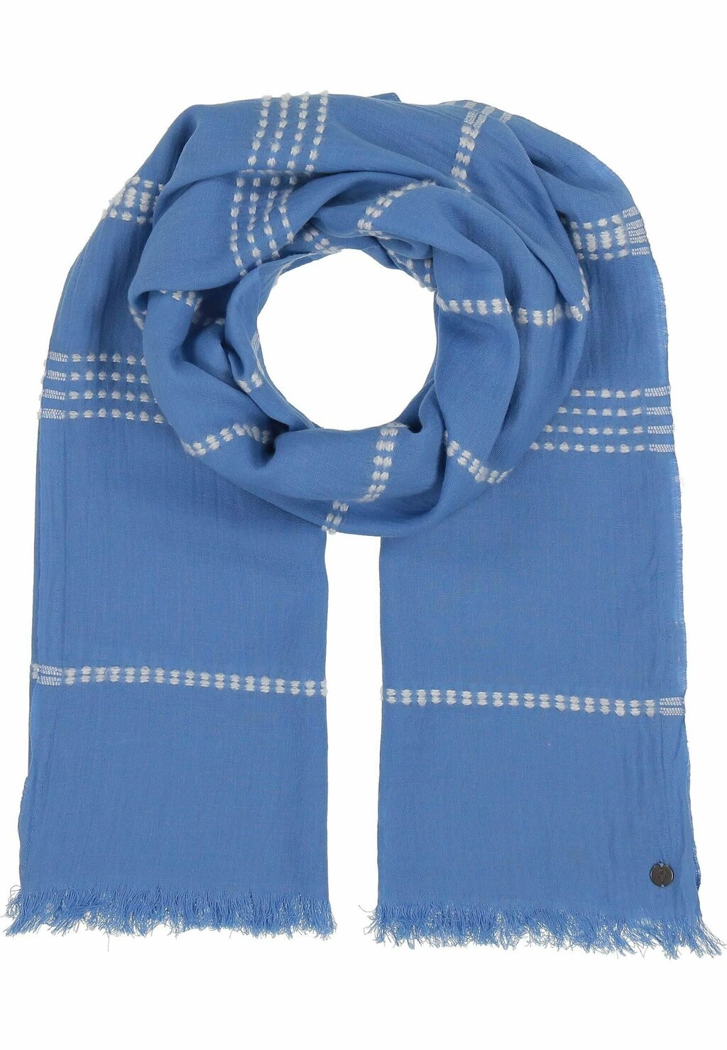 

Шарф STRIPED STOLA FRAAS, цвет pure blue