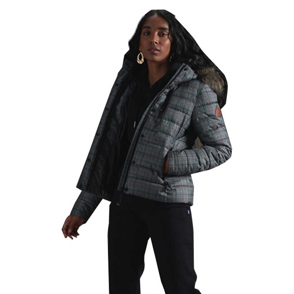 

Куртка Superdry Tweed Fuji, серый