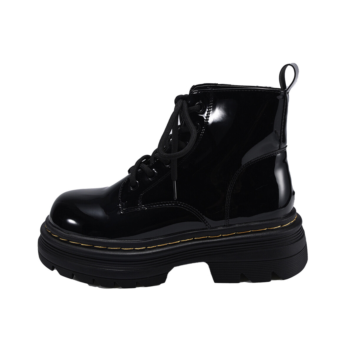 

Ботинки Martin Boot женские Cherry&Kalika, цвет Gloss Black