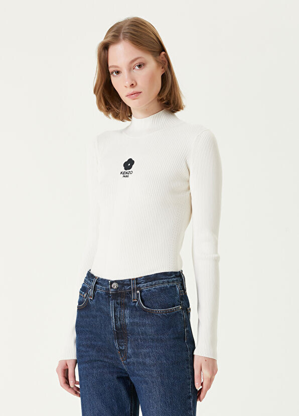 

Блузка Boke 2 0 в рубчик Kenzo, белый