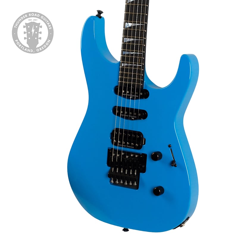 цена Электрогитара Jackson American Series Soloist SL3 Riviera Blue #2